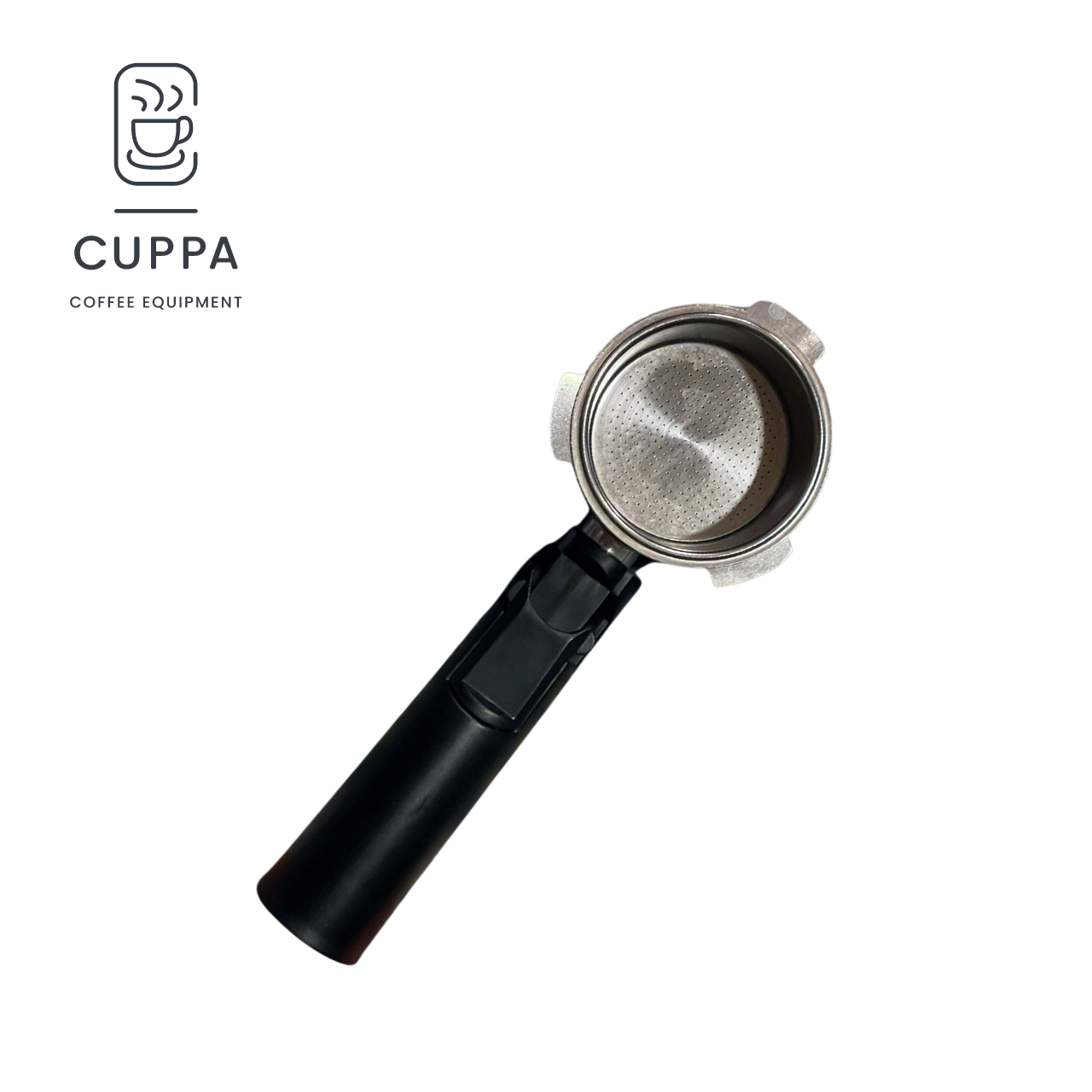 Cuppa Naked Bottomless Portafilter with Non-Pressurized Basket 51mm