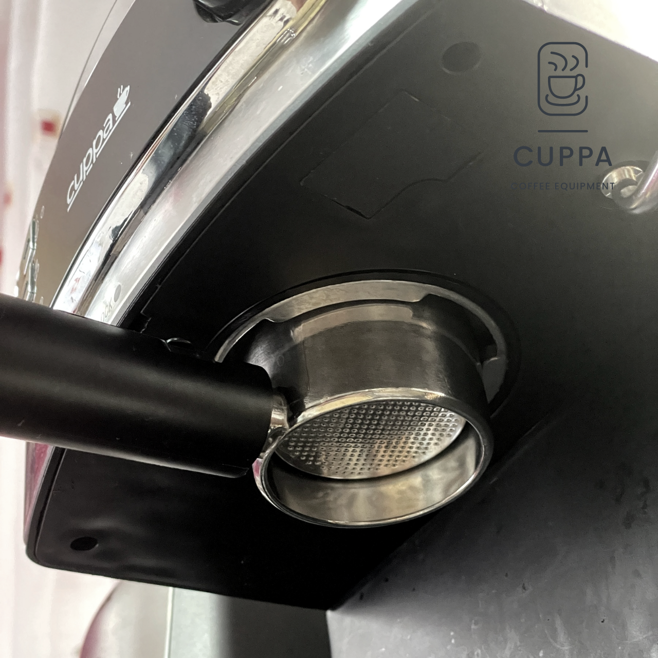 Cuppa Naked Bottomless Portafilter with Non-Pressurized Basket 51mm