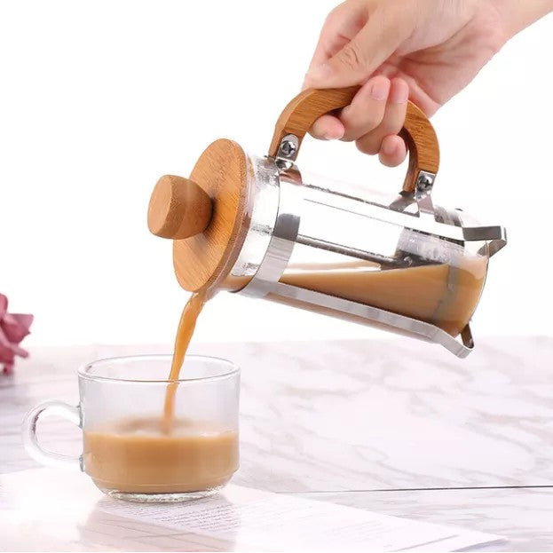 Bamboo French Press Pot