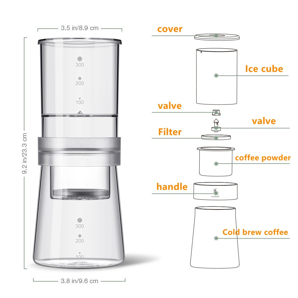 Cold Drip Dutch Coffee Maker