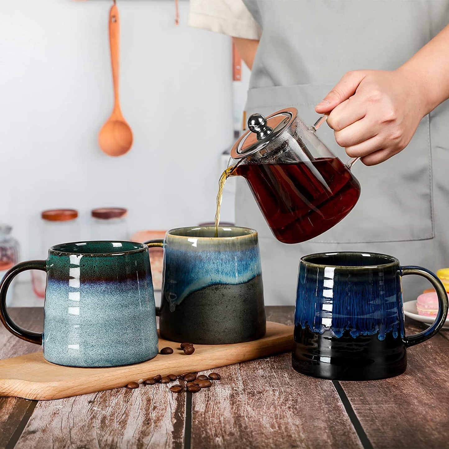 Rock Blue Ceramic Mug