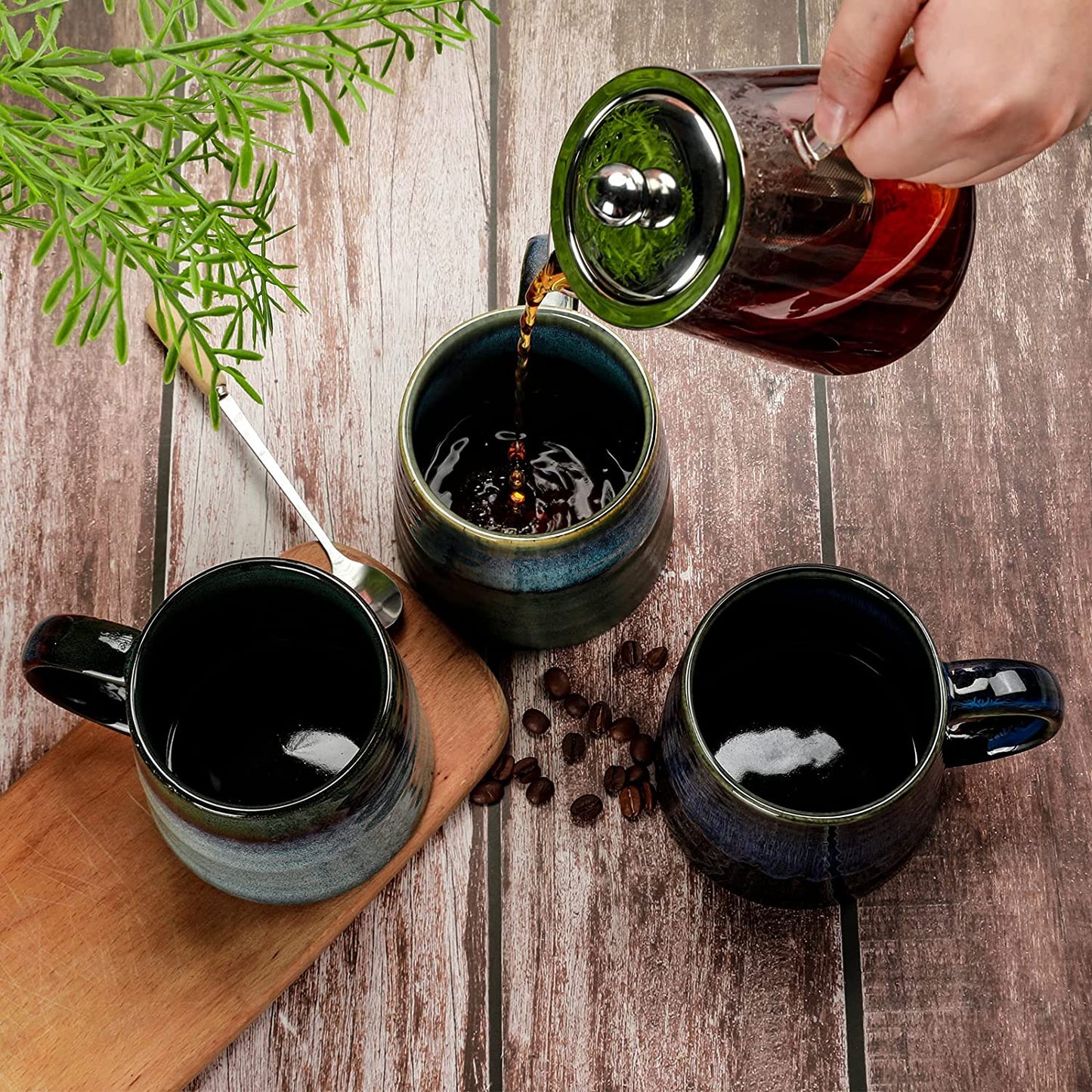 Rock Blue Ceramic Mug