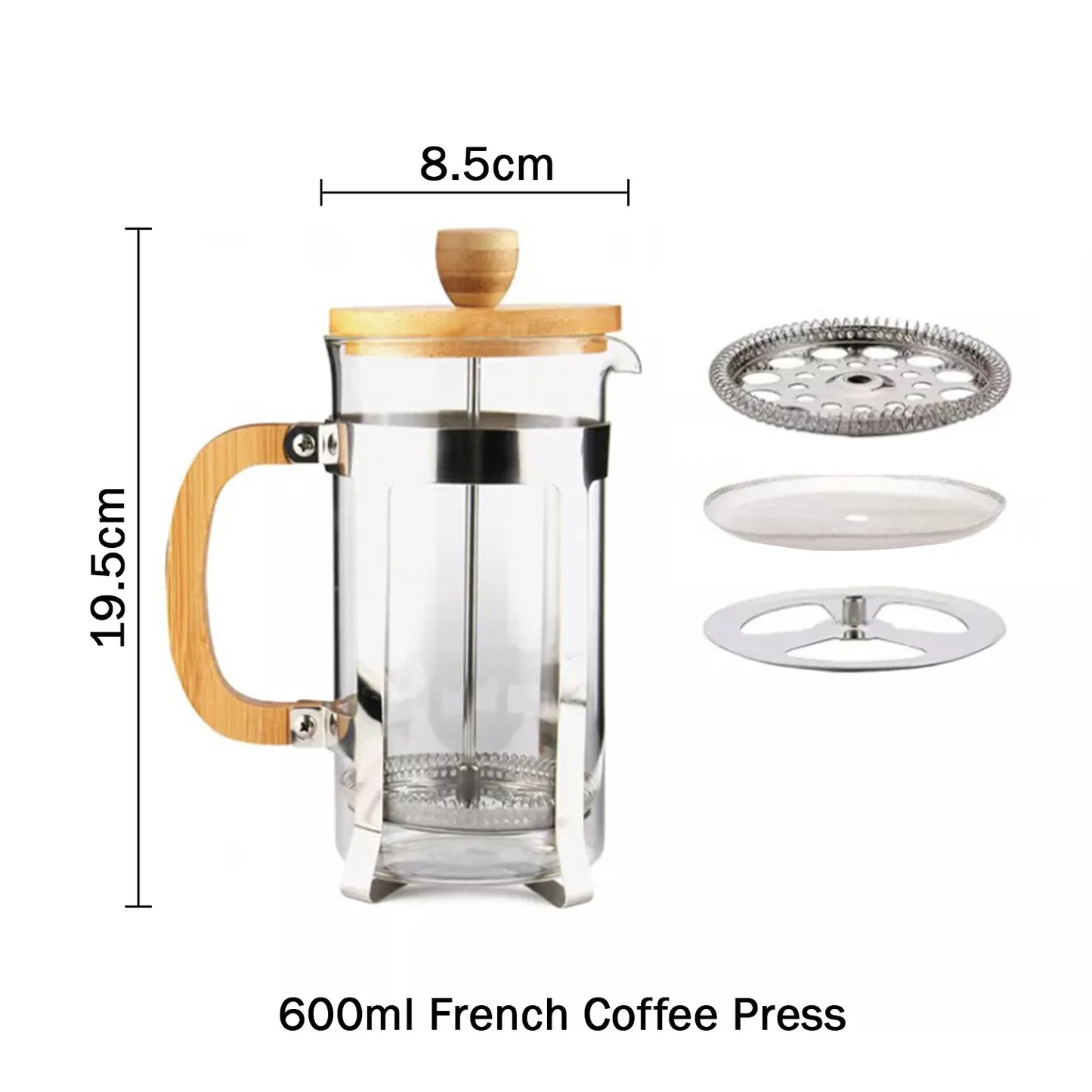 Bamboo French Press Pot