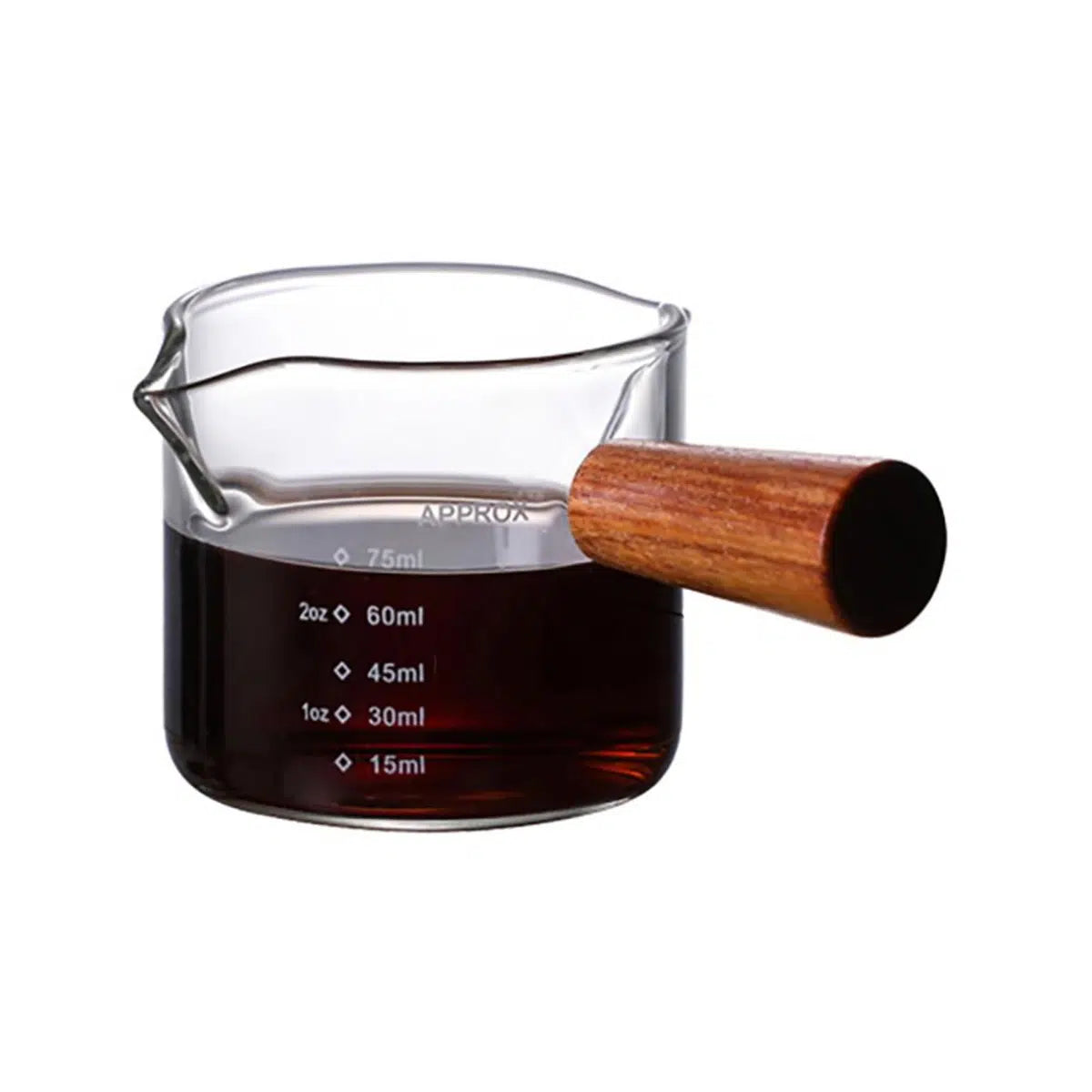 Espresso Cup with Wooden Handle