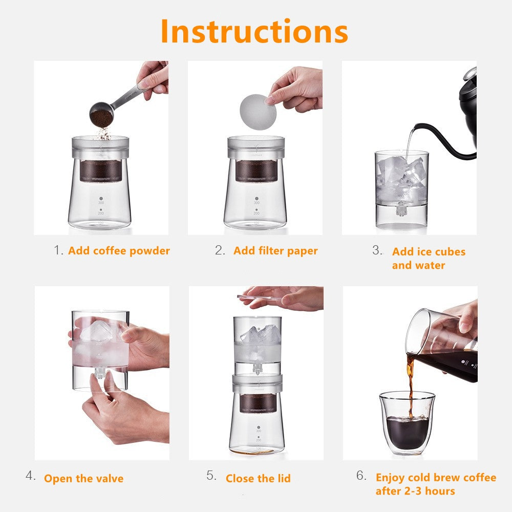 Cold Drip Dutch Coffee Maker