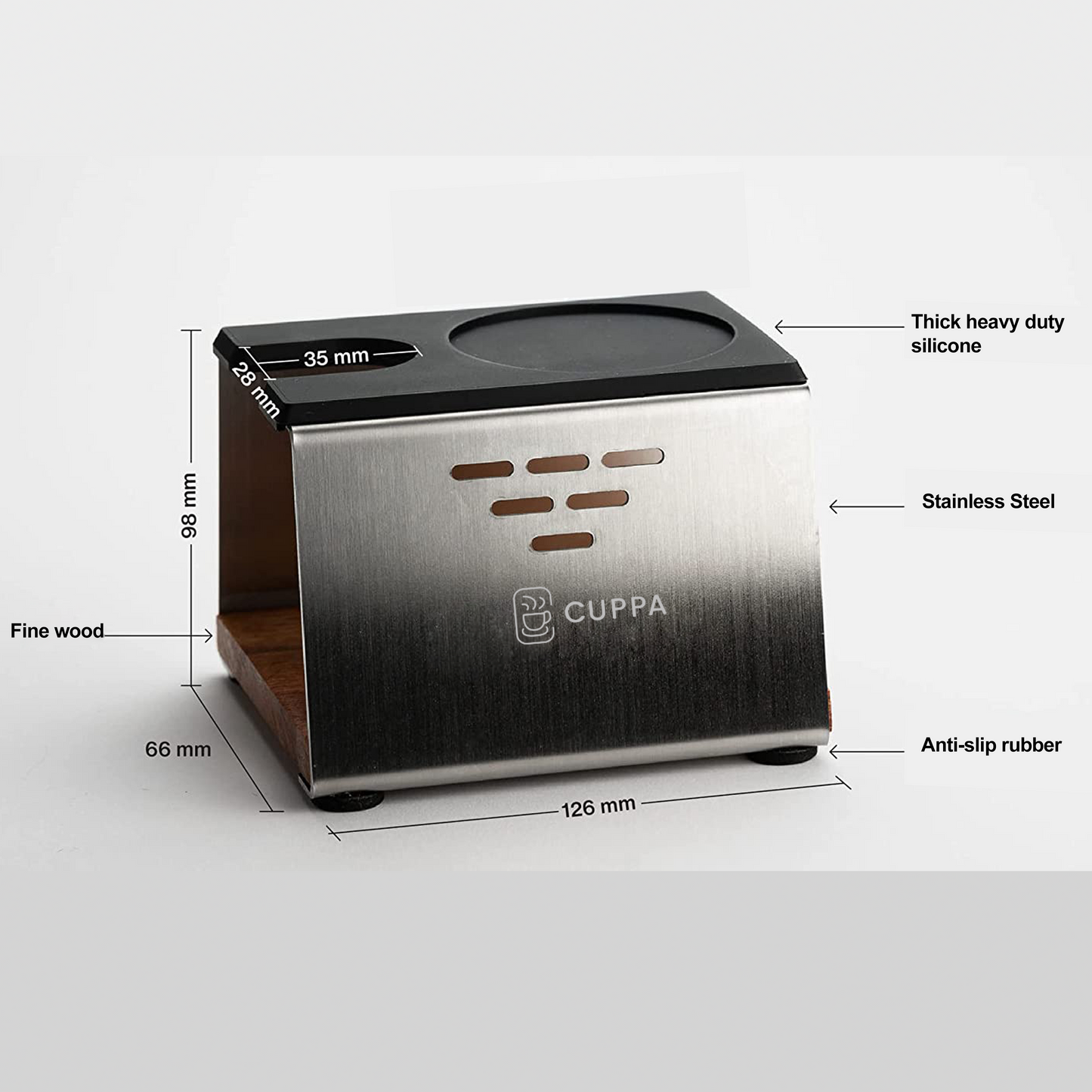 Cuppa Tamp Stand and Organizer