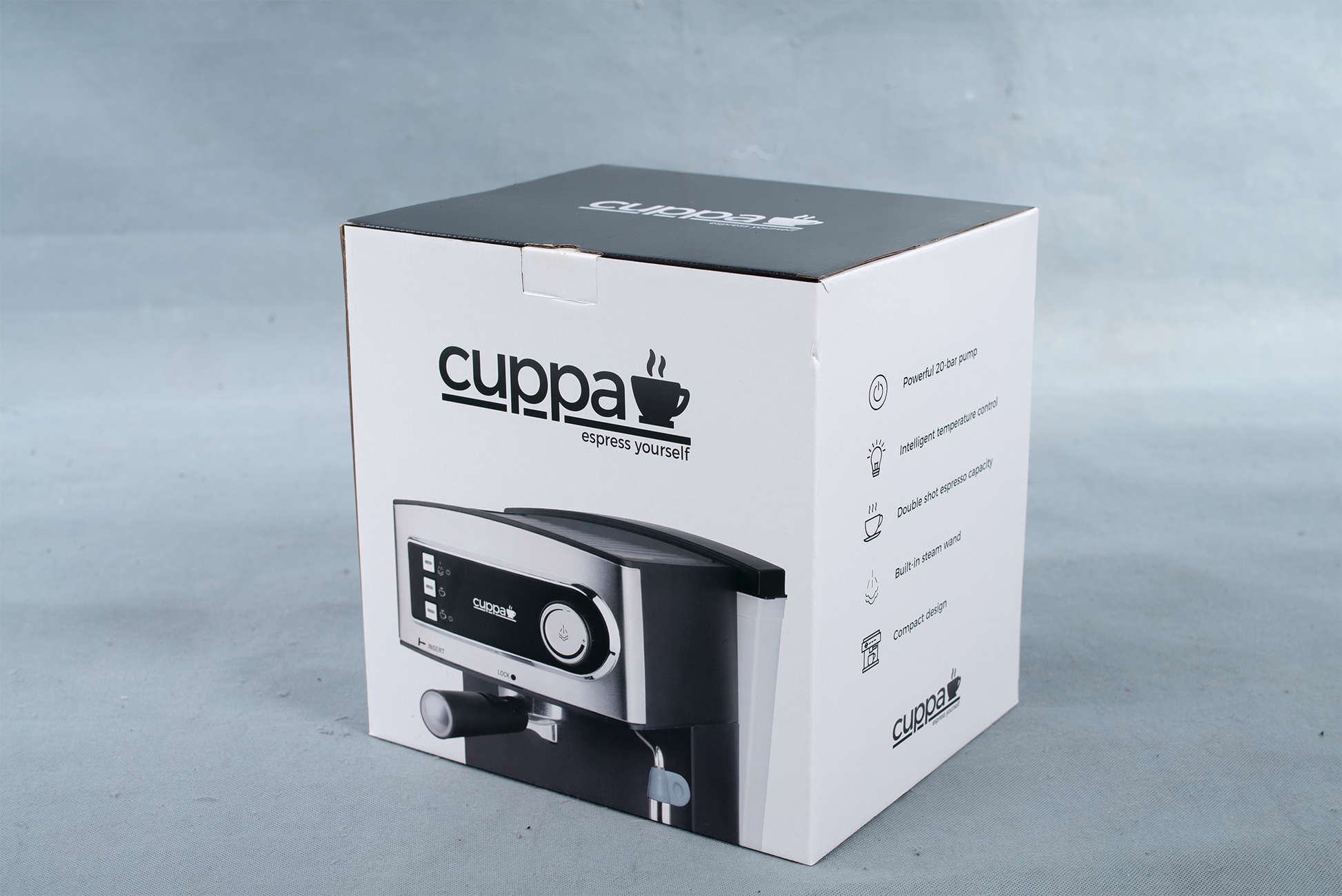Cuppa Espresso Machine box
