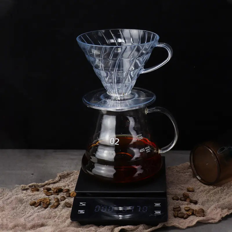 V60-02 Plastic Dripper with handle