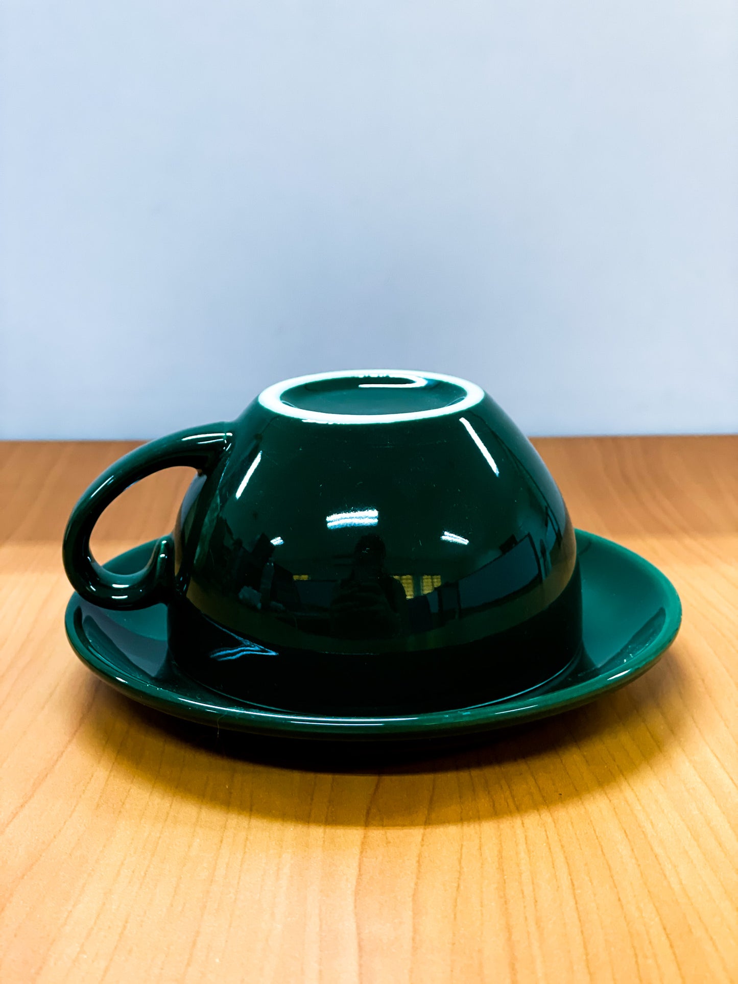 Ceramic Egg Cup with Saucer