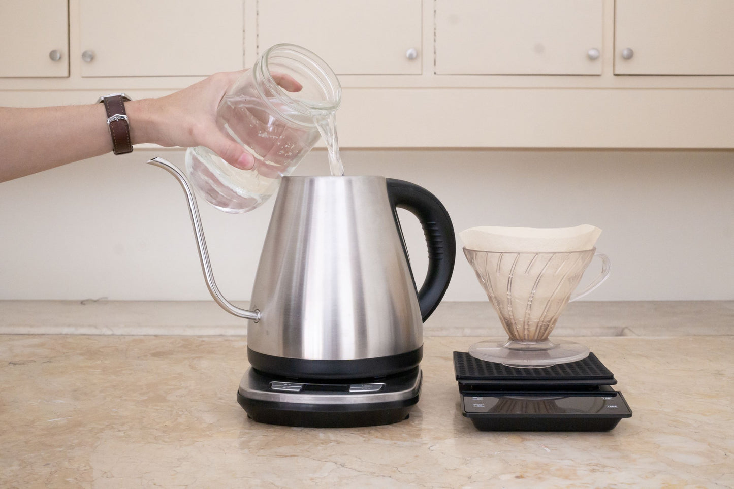 Variable Temperature Electric Gooseneck Pourover Kettle