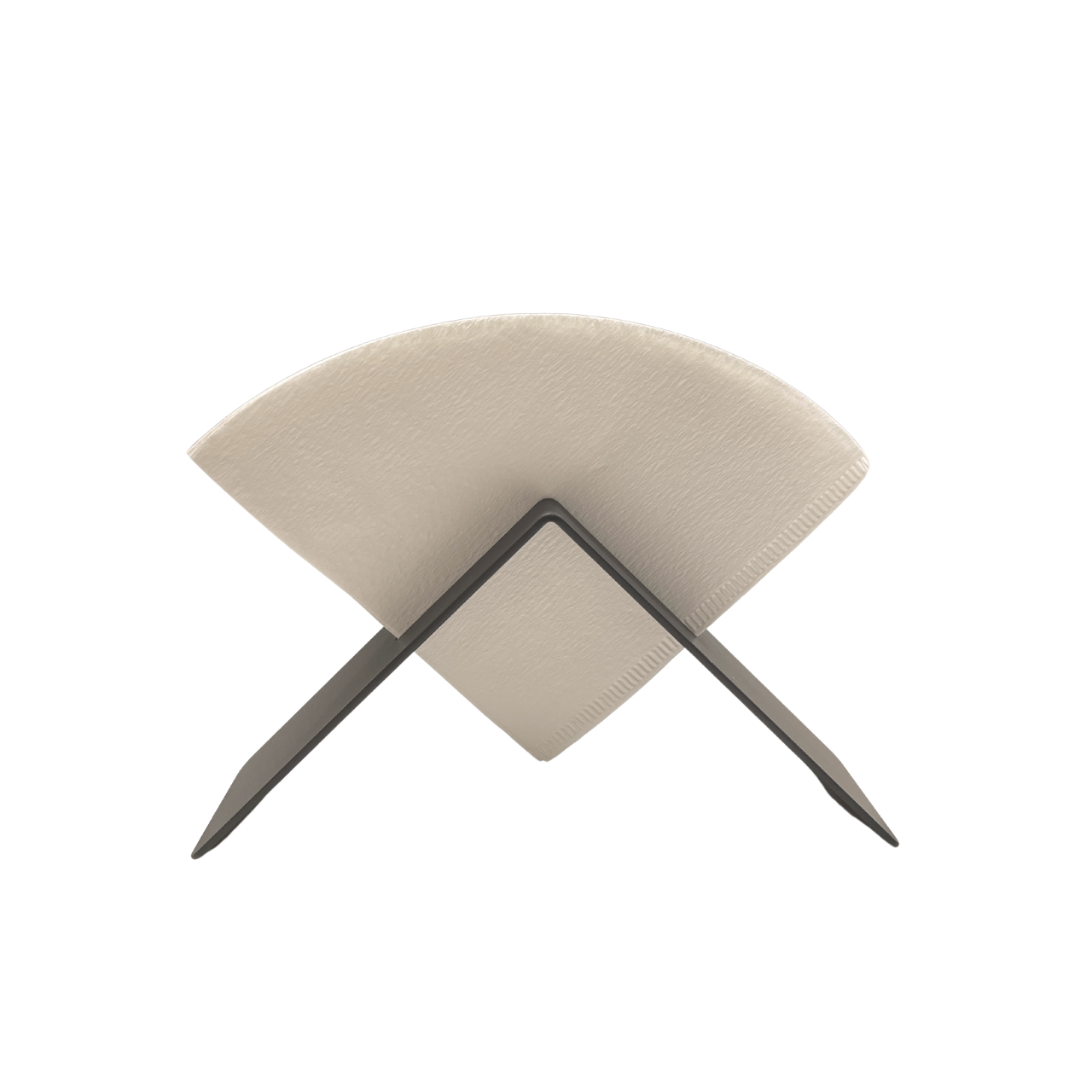 Minimalist Coffee Filter Holder in Matte Black