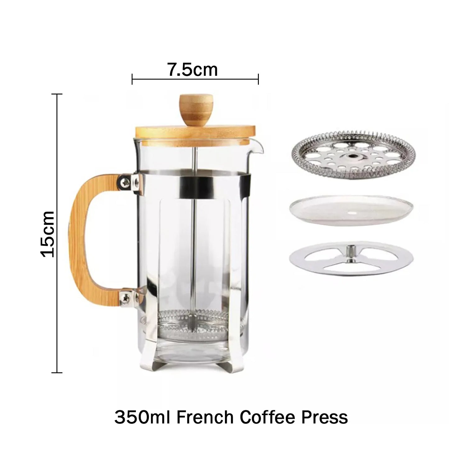 Bamboo French Press Pot