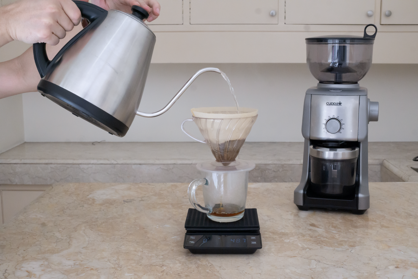 Variable Temperature Electric Gooseneck Pourover Kettle