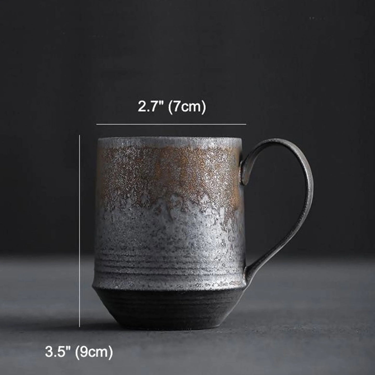 Japanese Vintage Style Stoneware Cup