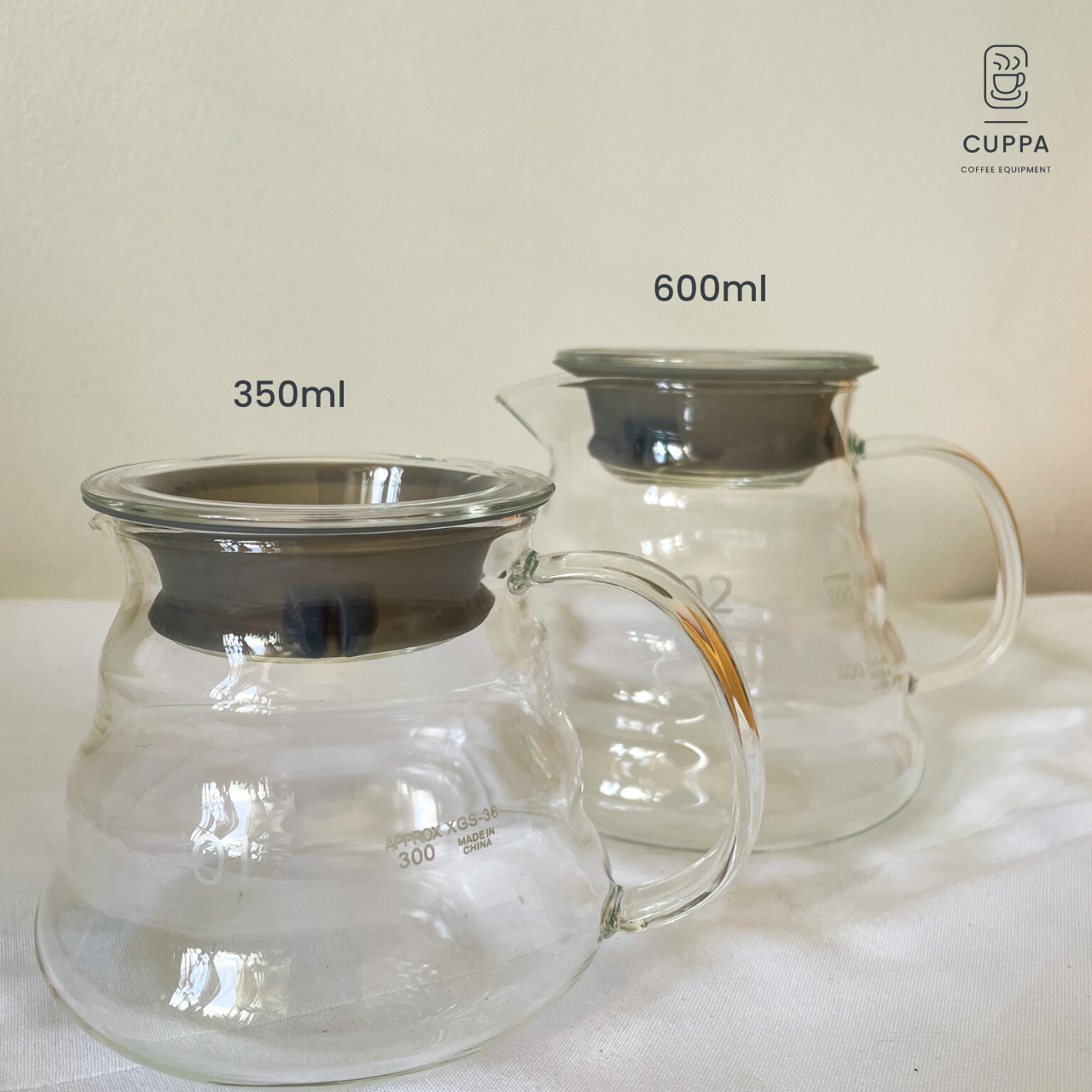 Cuppa Coffee Glass Server Pitcher