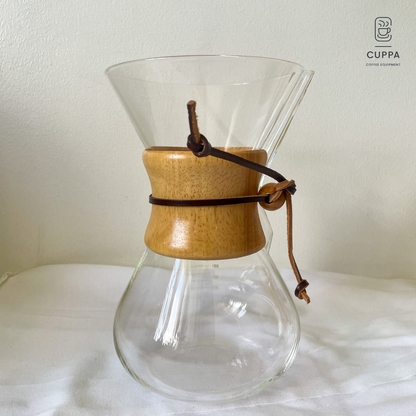 Cuppa Chemex Dripper Server with Wooden Handle