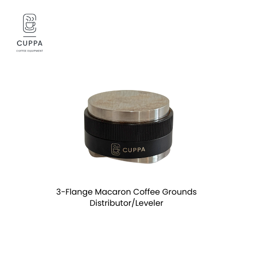 3-Flange Macaron Coffee Grounds Distributor / Leveler