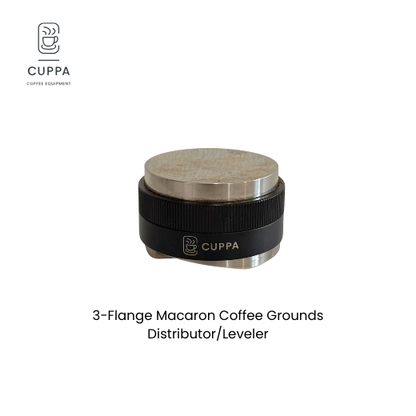 3-Flange Macaron Coffee Grounds Distributor / Leveler