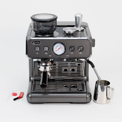 Barista Pro Dual Boiler Espresso Machine with Conical Burr Grinder