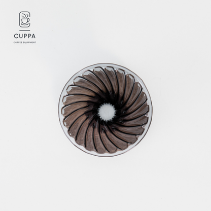 V60-02 Glass Dripper with Detachable Wooden Base