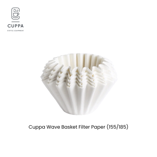 Cuppa Wave Basket Filter Paper 155/185