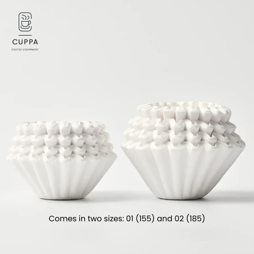 Cuppa Wave Basket Filter Paper 155/185