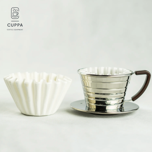 Cuppa Wave Basket Filter Paper 155/185