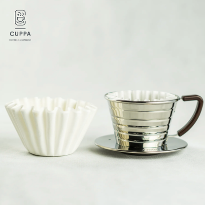 Cuppa Wave Basket Filter Paper 155/185