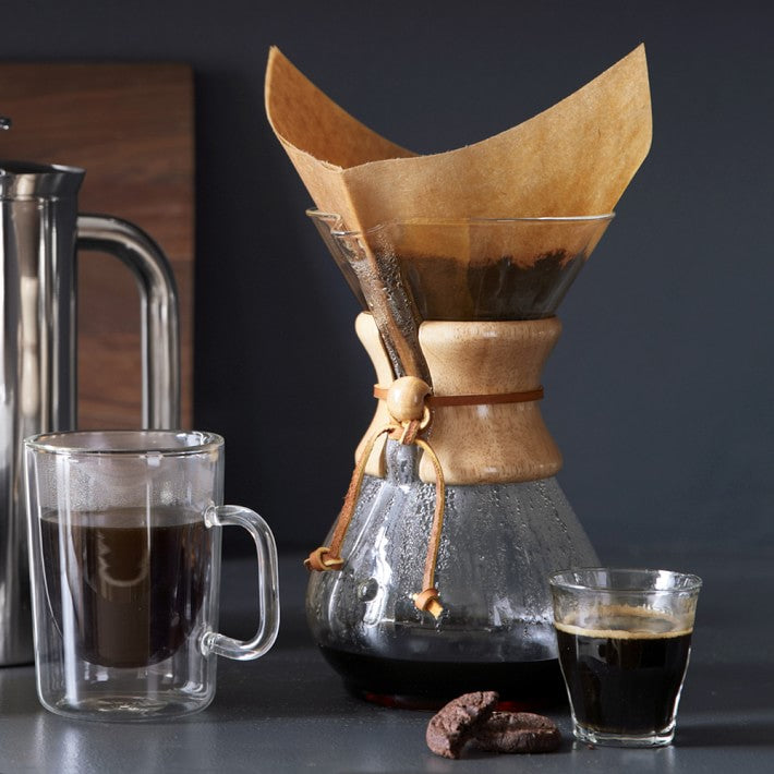 Cuppa Chemex Dripper Server with Wooden Handle