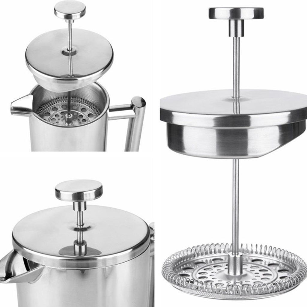Press Pot Rang Stainless Steel French Press Pot 800mL – Cuppa Espresso Machine
