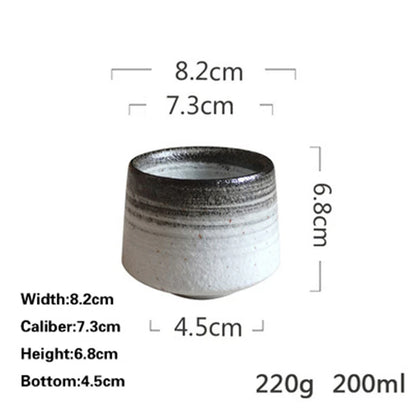Japanese Hand-Painted Ceramic Cup