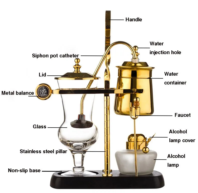 Royal Belgian Syphon Coffee Maker