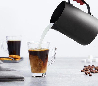 Milk Frothing Jug in Matte Black