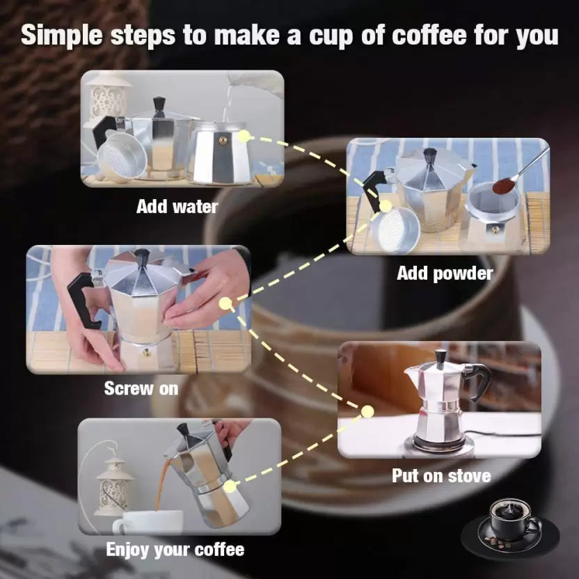 Moka Pot - 3 cup