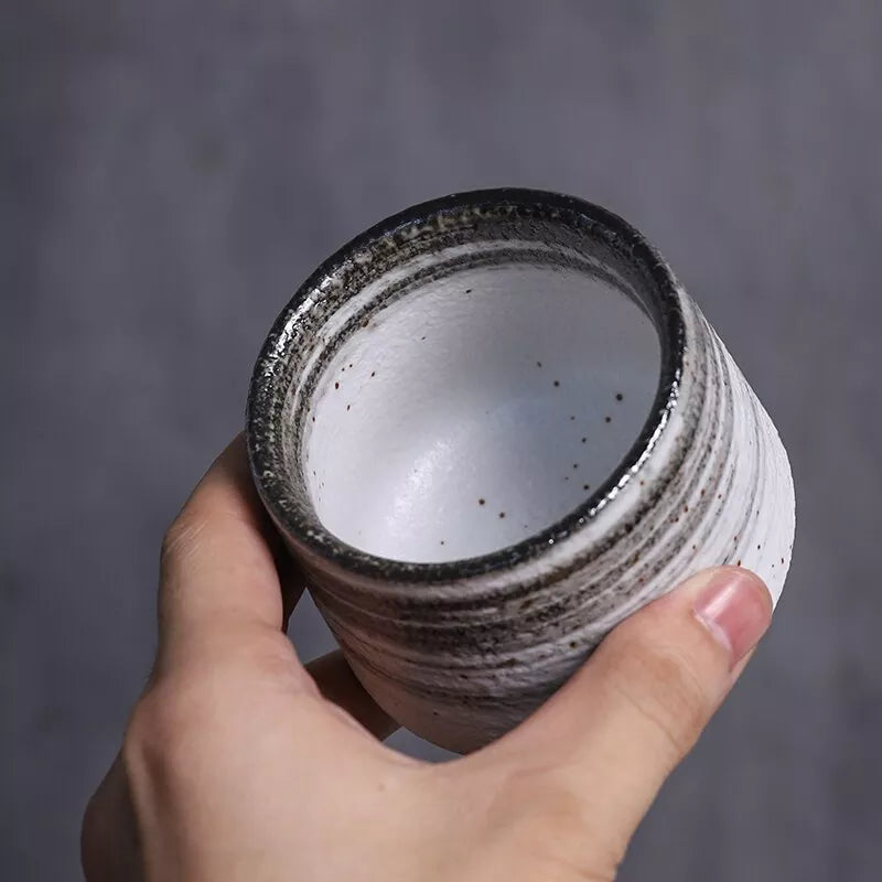 Japanese Hand-Painted Ceramic Cup
